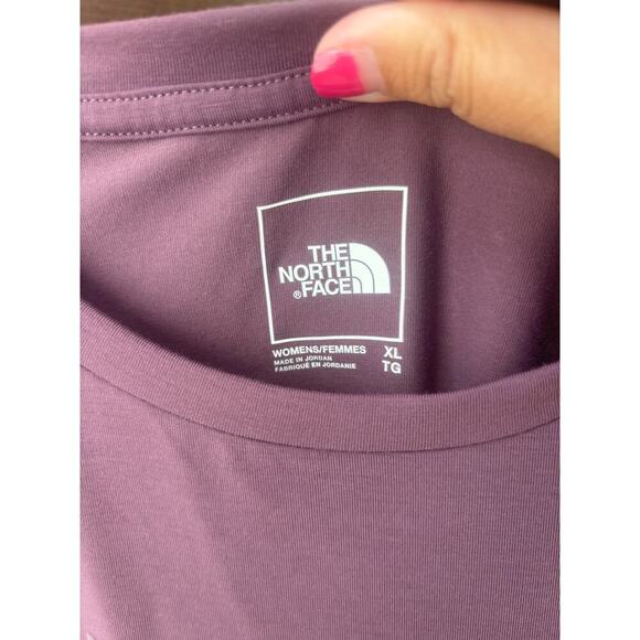 The North Face Women's Midnight Mauve Adventure Tee Size XL - Picture 6 of 7